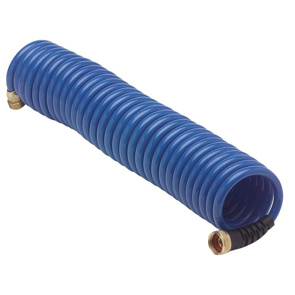 HoseCoil Qualifies for Free Shipping Hosecoil 25' Blue Hose with Flex Relief #HS2500HP