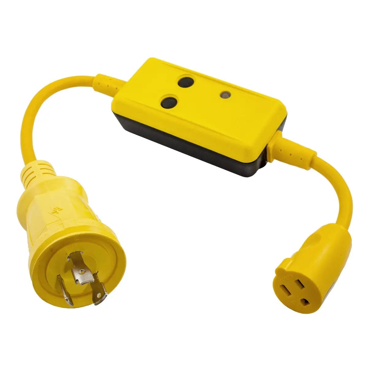 Hubbell Qualifies for Free Shipping Hubbell 15a Female to 30a Male with GFCI Protection #HBL105CF