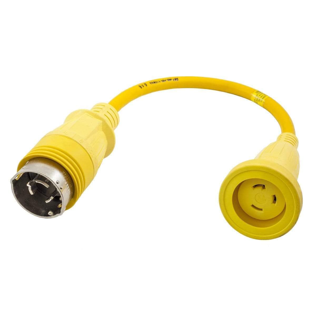 Hubbell Not Qualified for Free Shipping Hubbell 30a Female to 50a 125v Male Adapter #HBL61CM55