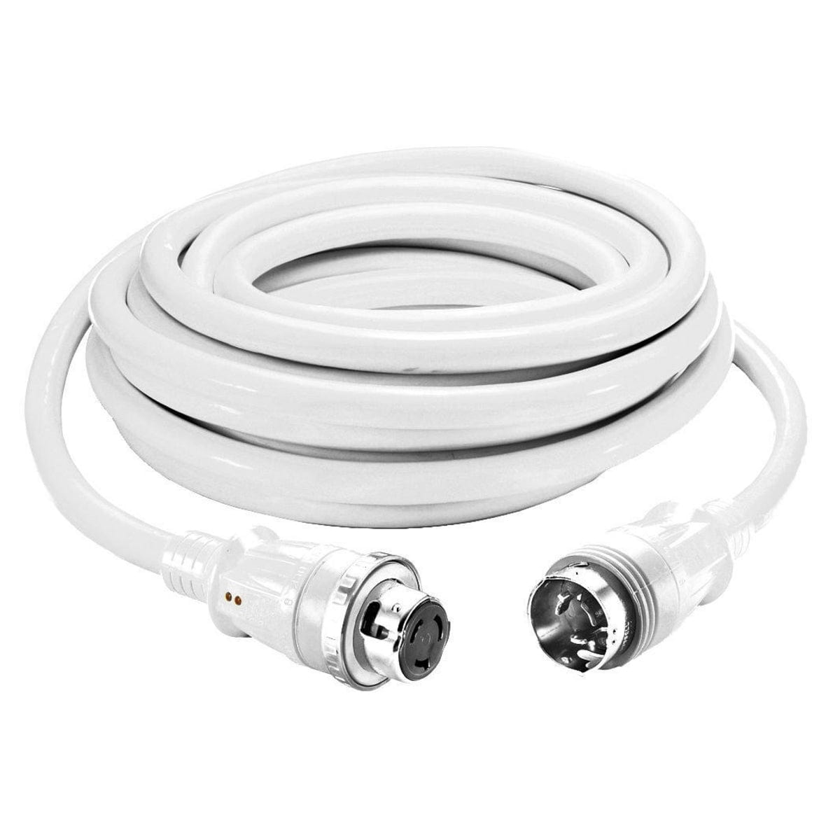 Hubbell Qualifies for Free Shipping Hubbell 50a 125/250v White Shore Power Cable SE #HBL61CM42WLED