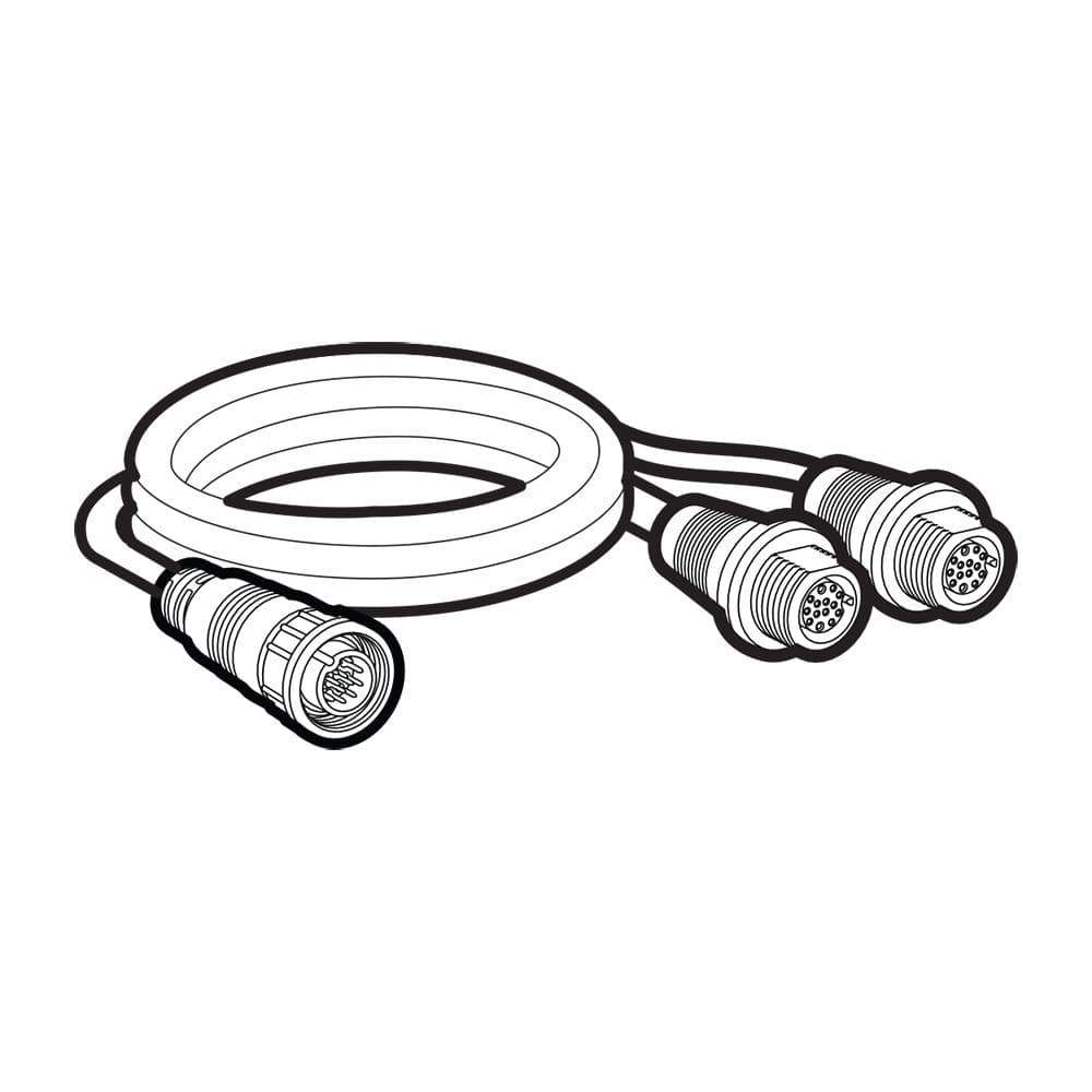 Humminbird Qualifies for Free Shipping Humminbird 14 M SILR Y Side Image Left/Right Splitter Cable #720104-1