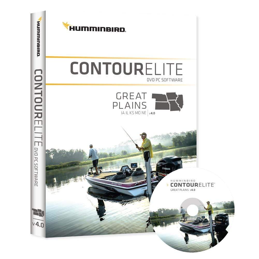 Humminbird Qualifies for Free Shipping Humminbird Contour Elite Great Plains PC Software #600018-3
