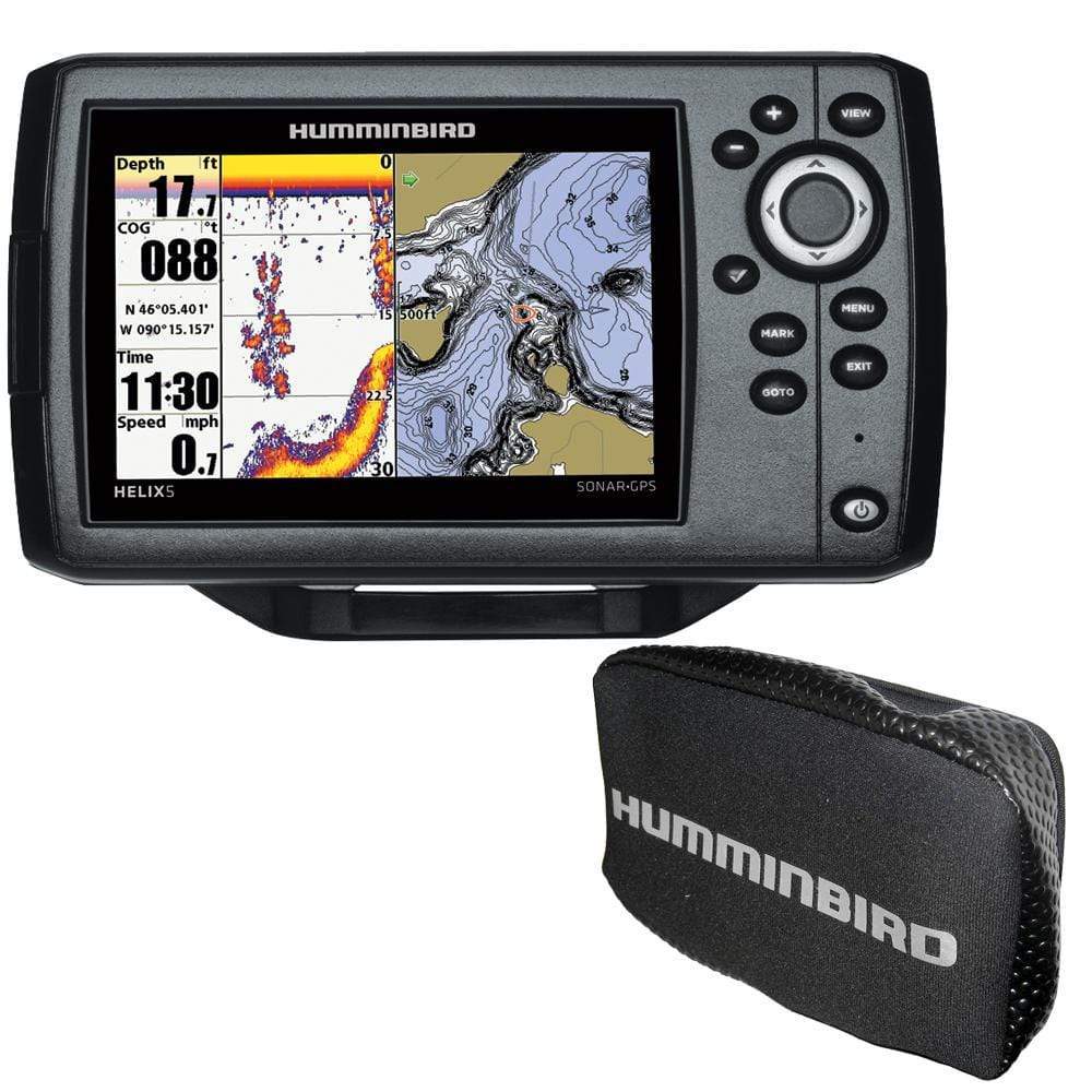 Humminbird Qualifies for Free Shipping Humminbird Helix 5 CHIRP Di G2 GPS Combo Nav+ Cover #410220-1NAV\COVER