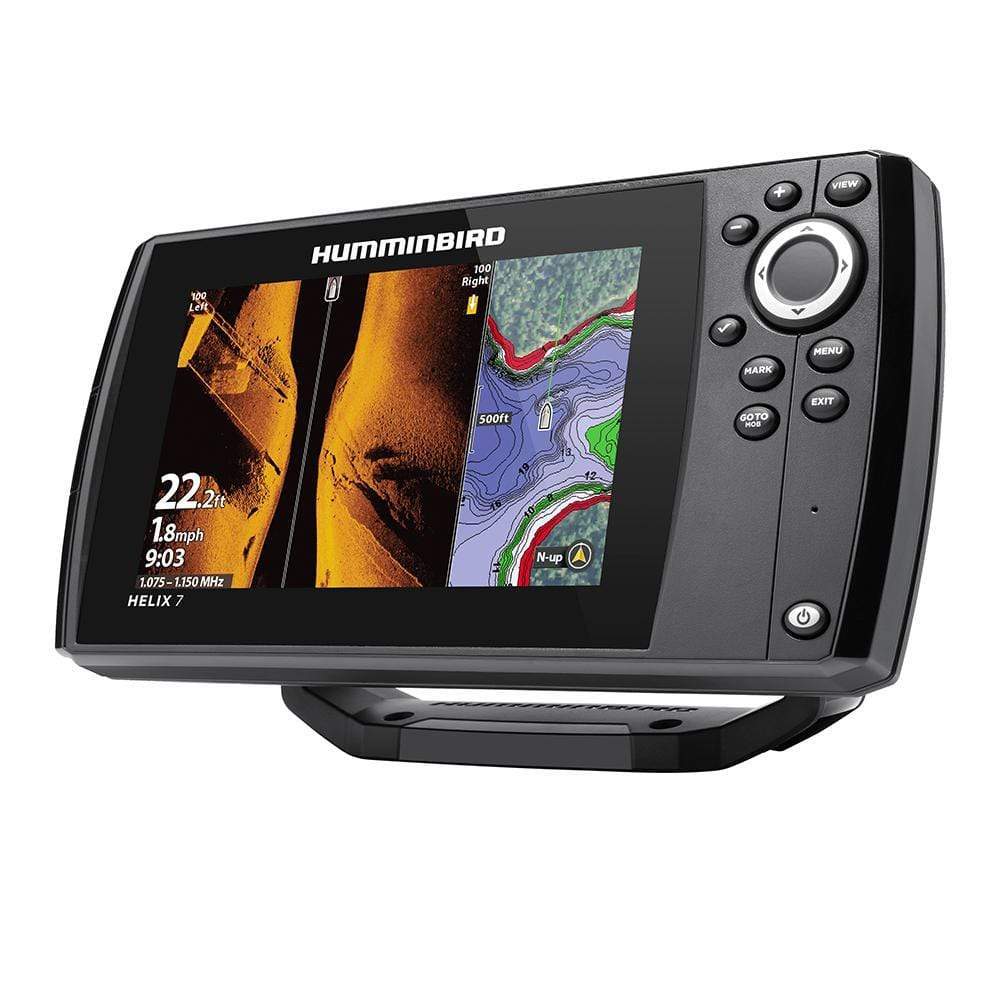Humminbird Qualifies for Free Shipping Humminbird Helix 7 CHIRP MSI GPS G3 Mega Side Image #410950-1
