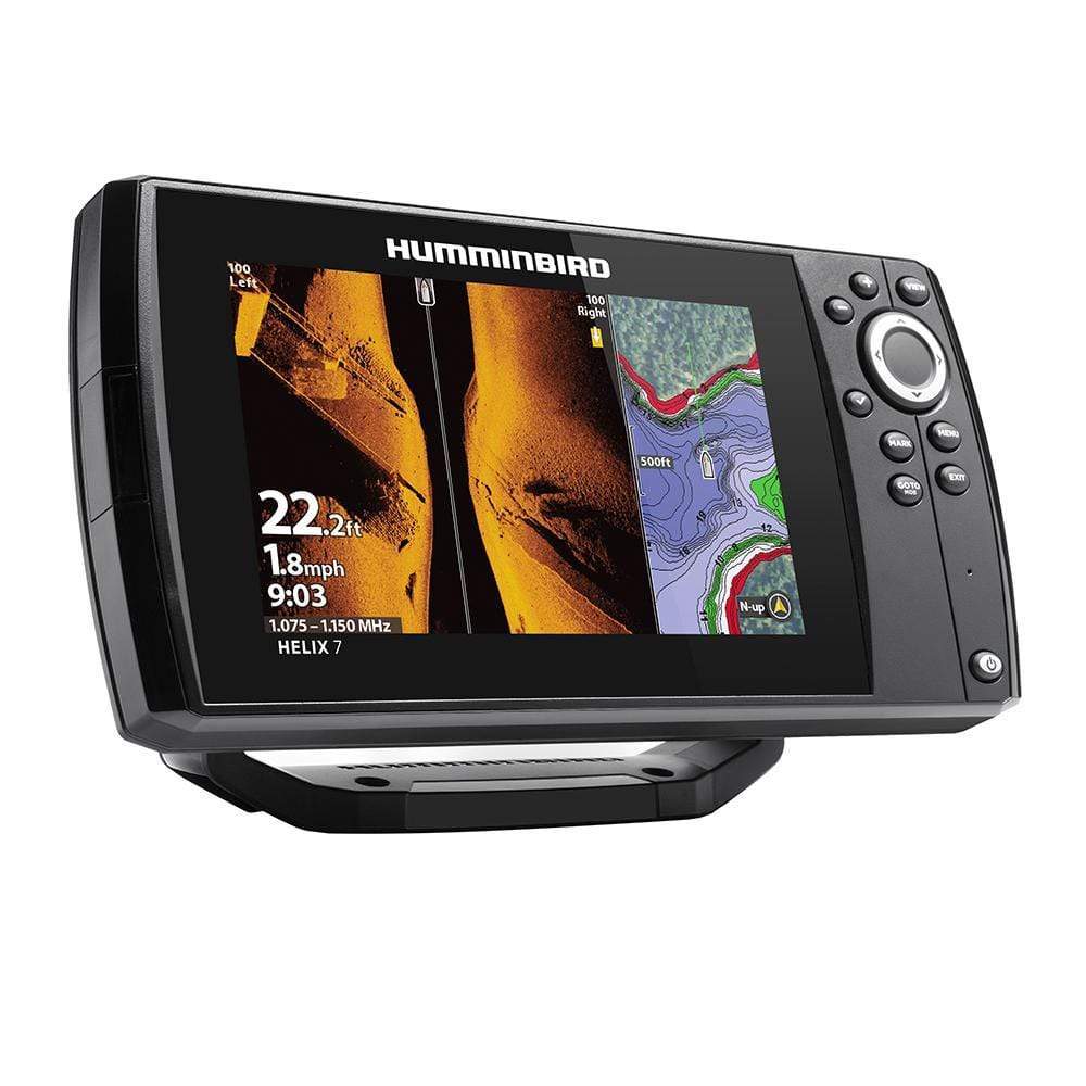 Humminbird Qualifies for Free Shipping Humminbird Helix 7 CHIRP MSI GPS G3 Mega Side Image #410950-1
