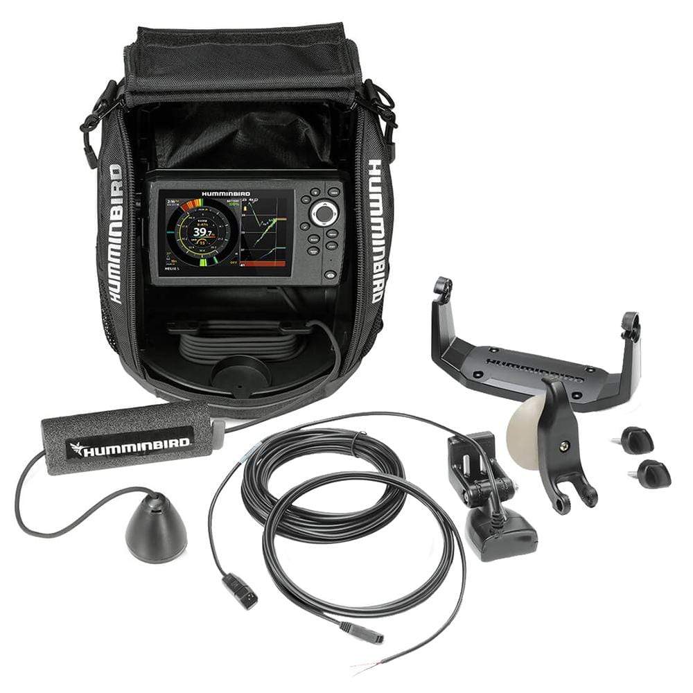 Humminbird Qualifies for Free Shipping Humminbird Ice Helix 5 Chirp/GPS G2 AllSeason Bundle #411190-1