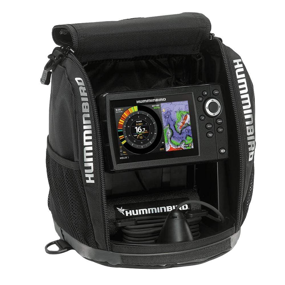 Humminbird Ice Helix 5 Chirp/GPS G2 AllSeason Bundle #411190-1