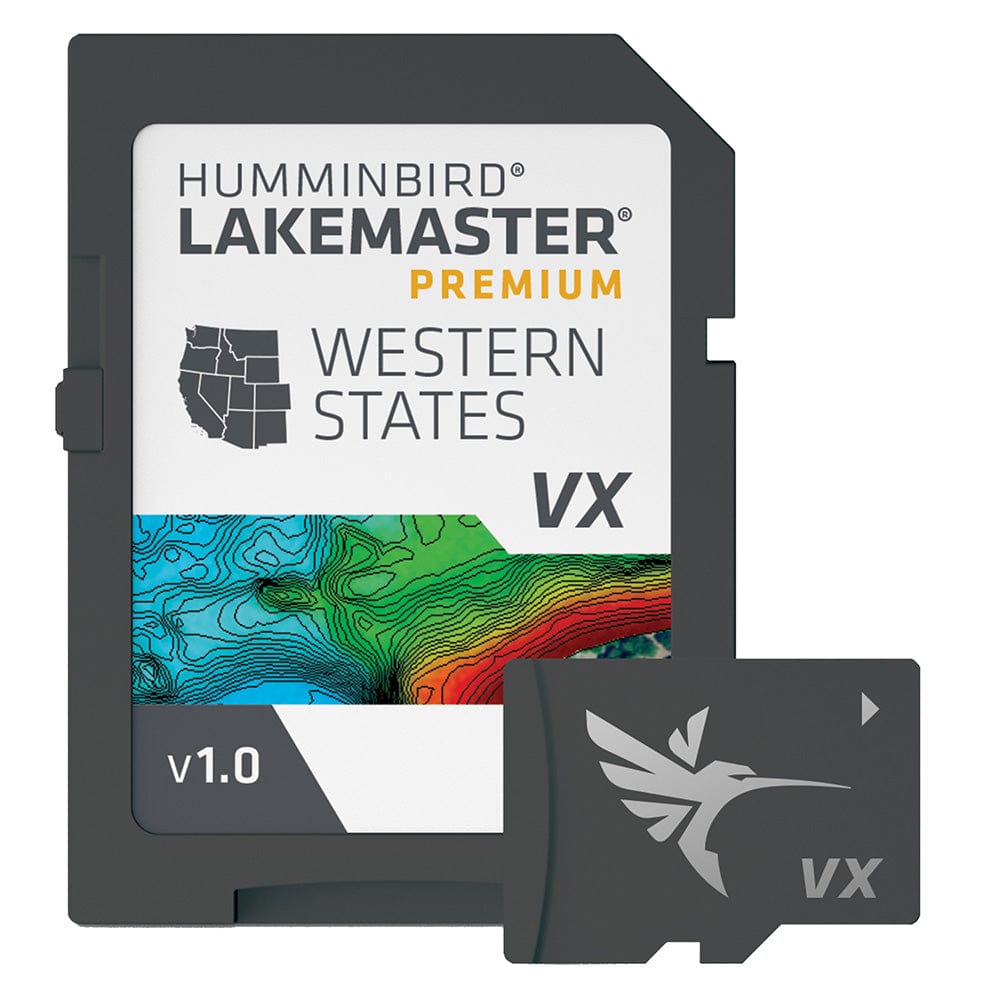 Humminbird Qualifies for Free Shipping Humminbird Lakemaster VX Premium Western States #602009-1