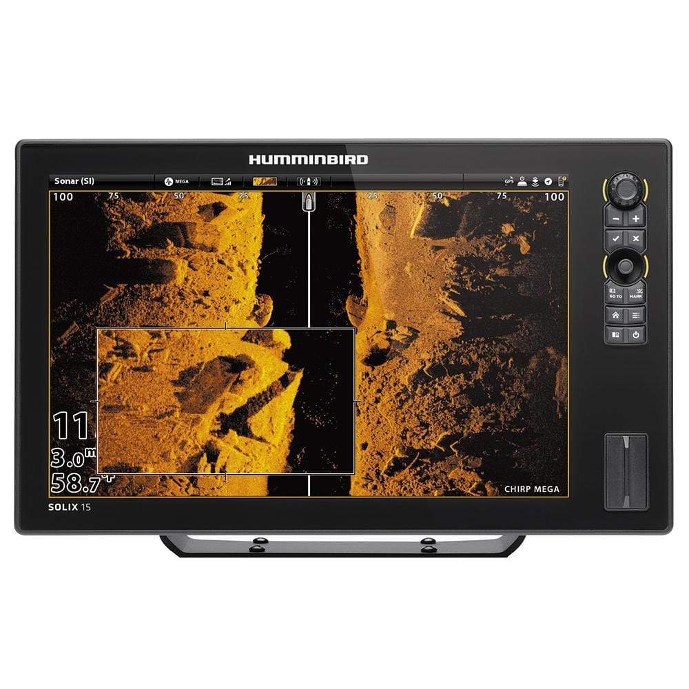 Humminbird Qualifies for Free Shipping Humminbird Solix 15 Chirp Mega Si GPS Combo #410420-1