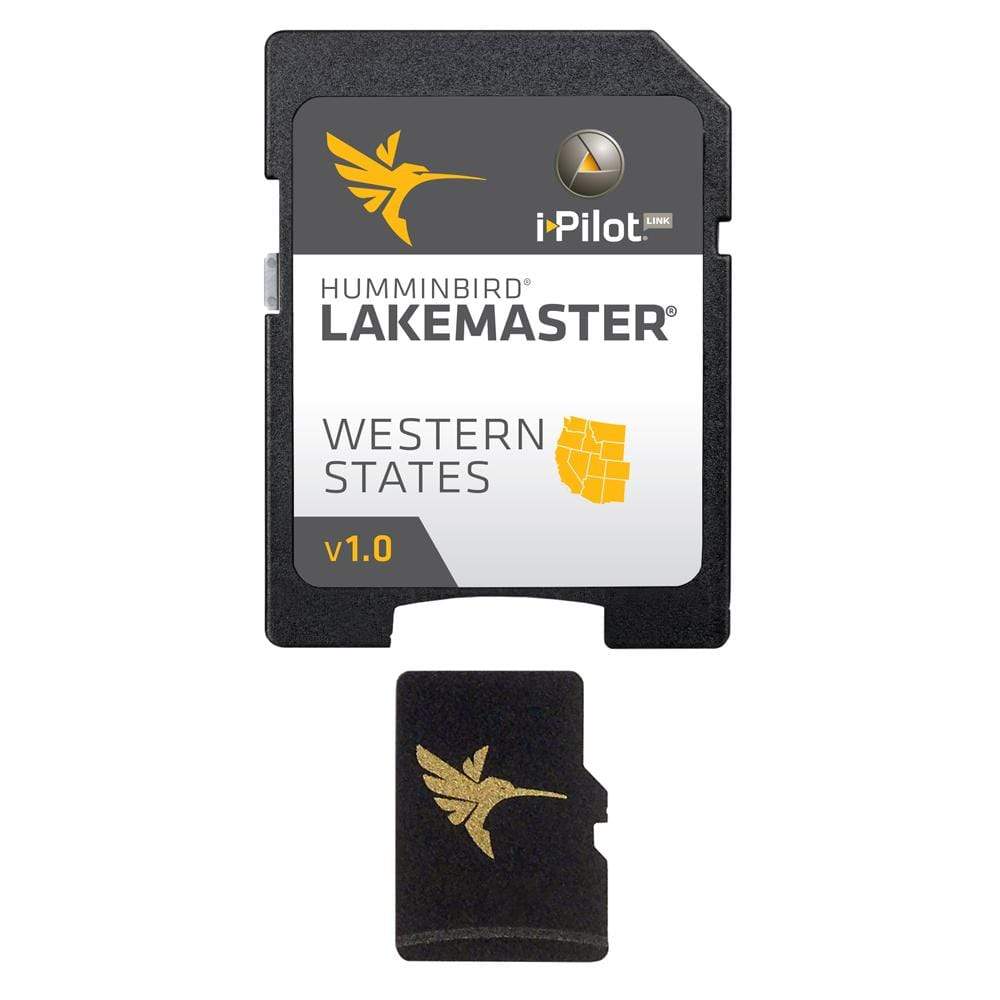 Humminbird Qualifies for Free Shipping Humminbird Western States MicroSD with Adapter #600011-3