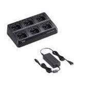 Icom Qualifies for Free Shipping Icom 6-Gang Charger with Euro AC Adapter #BC214-1E