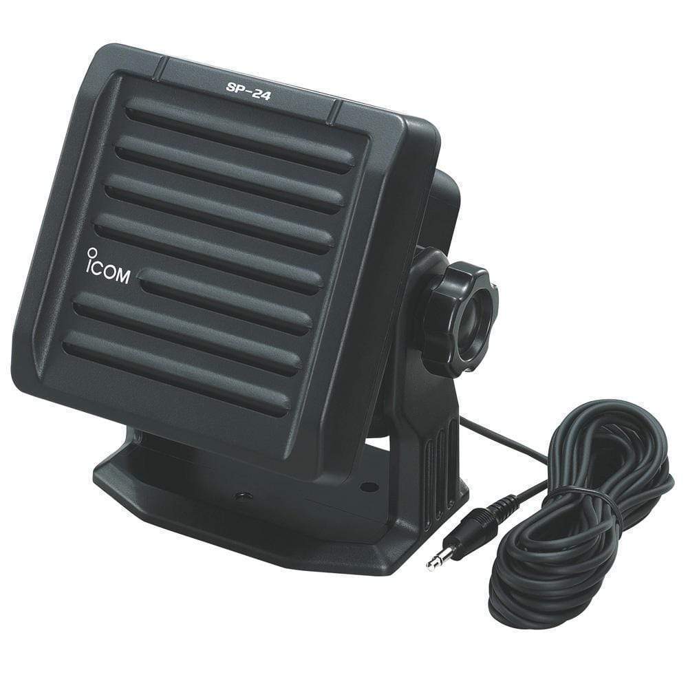 Icom Qualifies for Free Shipping Icom Black External Speaker Not Waterproof #SP24