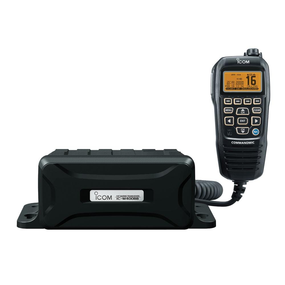 Icom Qualifies for Free Shipping Icom M400BB Black Box VHF with Black Command Mic #M400BB 31