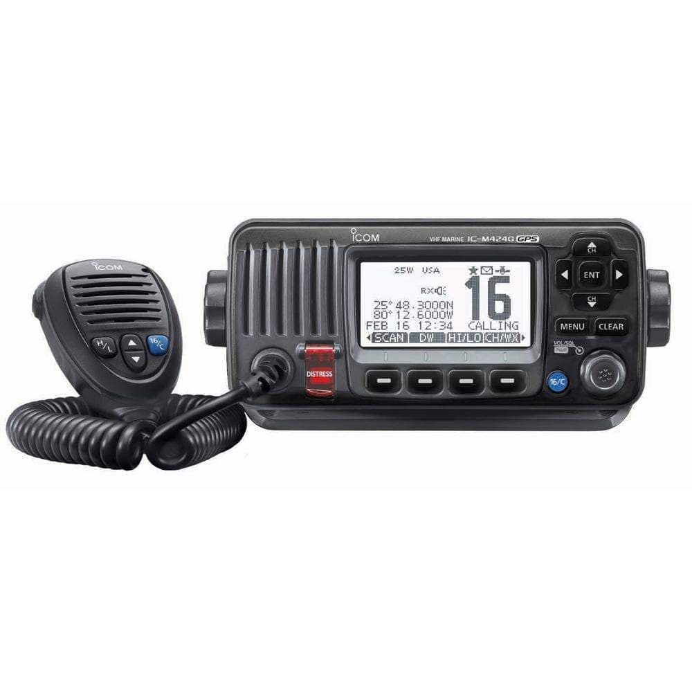 Icom Qualifies for Free Shipping Icom M424G VHF Radio W/Int GPS Black #IC-M424G 21