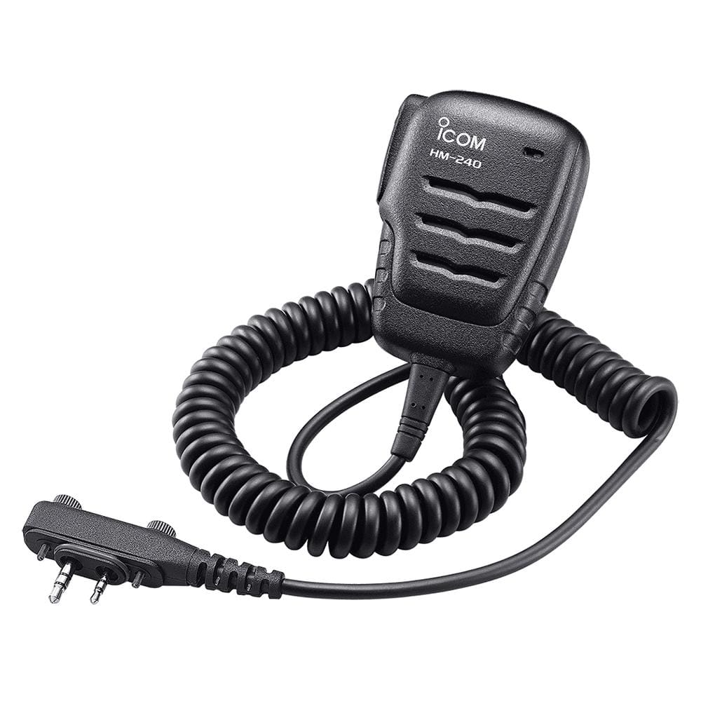 Icom Qualifies for Free Shipping Icom Waterproof Aviation Speaker Mic 2-Pin #HM240
