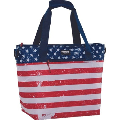 Igloo Products Qualifies for Free Shipping Igloo Products Tote 30 Can Americana Cooler Tote Bag #65913