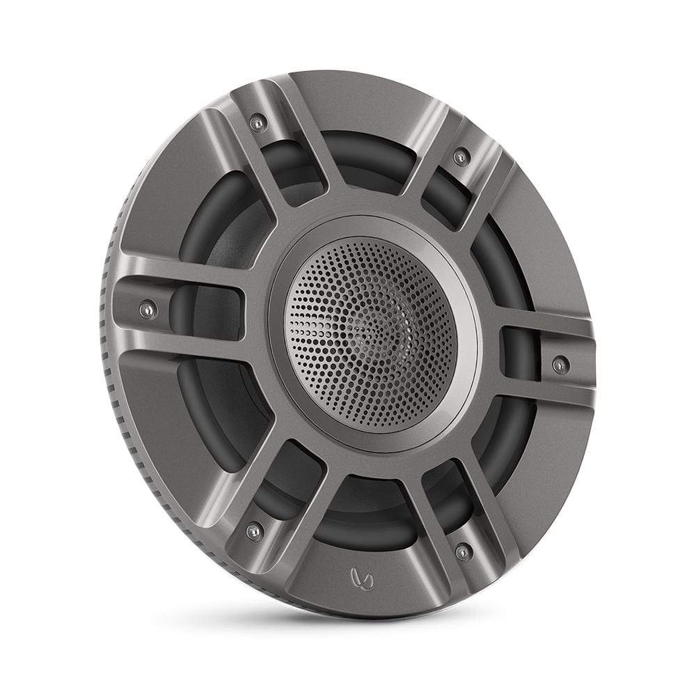 Infinity 8" Coaxial Marine RGB Speakers Titanium Kappa #KAPPA8135M