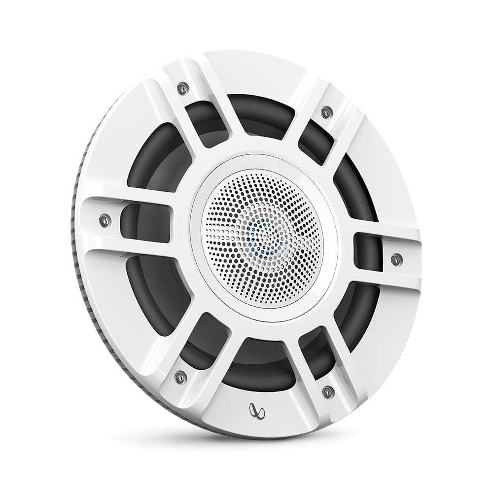 Infinity 8" Coaxial Marine RGB Speakers White Kappa Series #KAPPA8130M