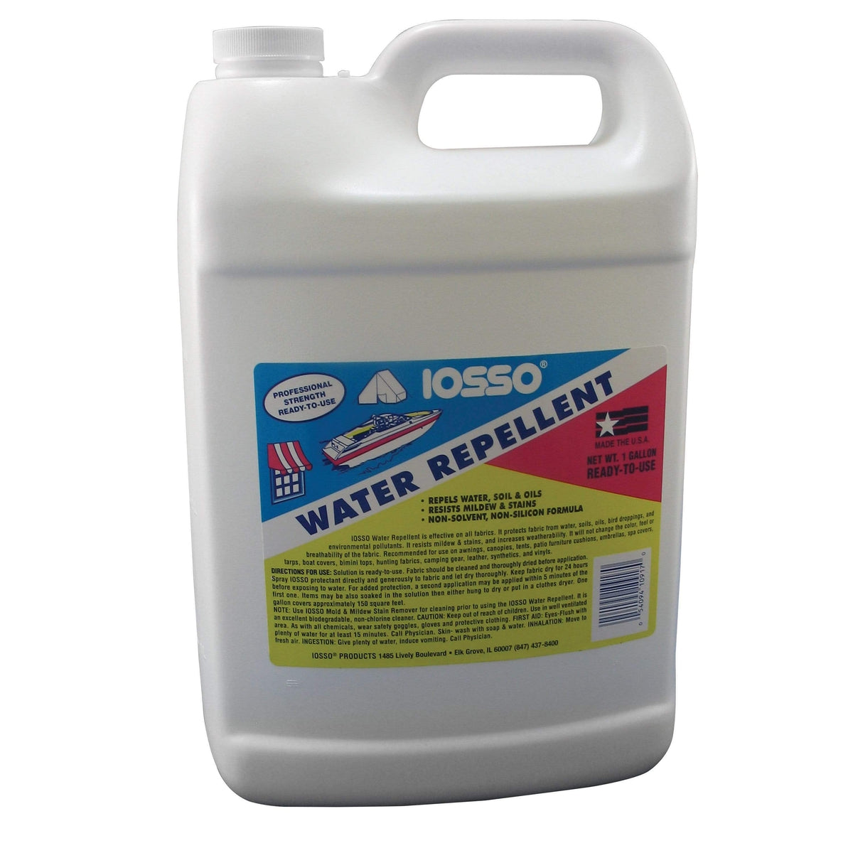 Iosso Invisible Protection Water Repellent 1-Gallon #10917