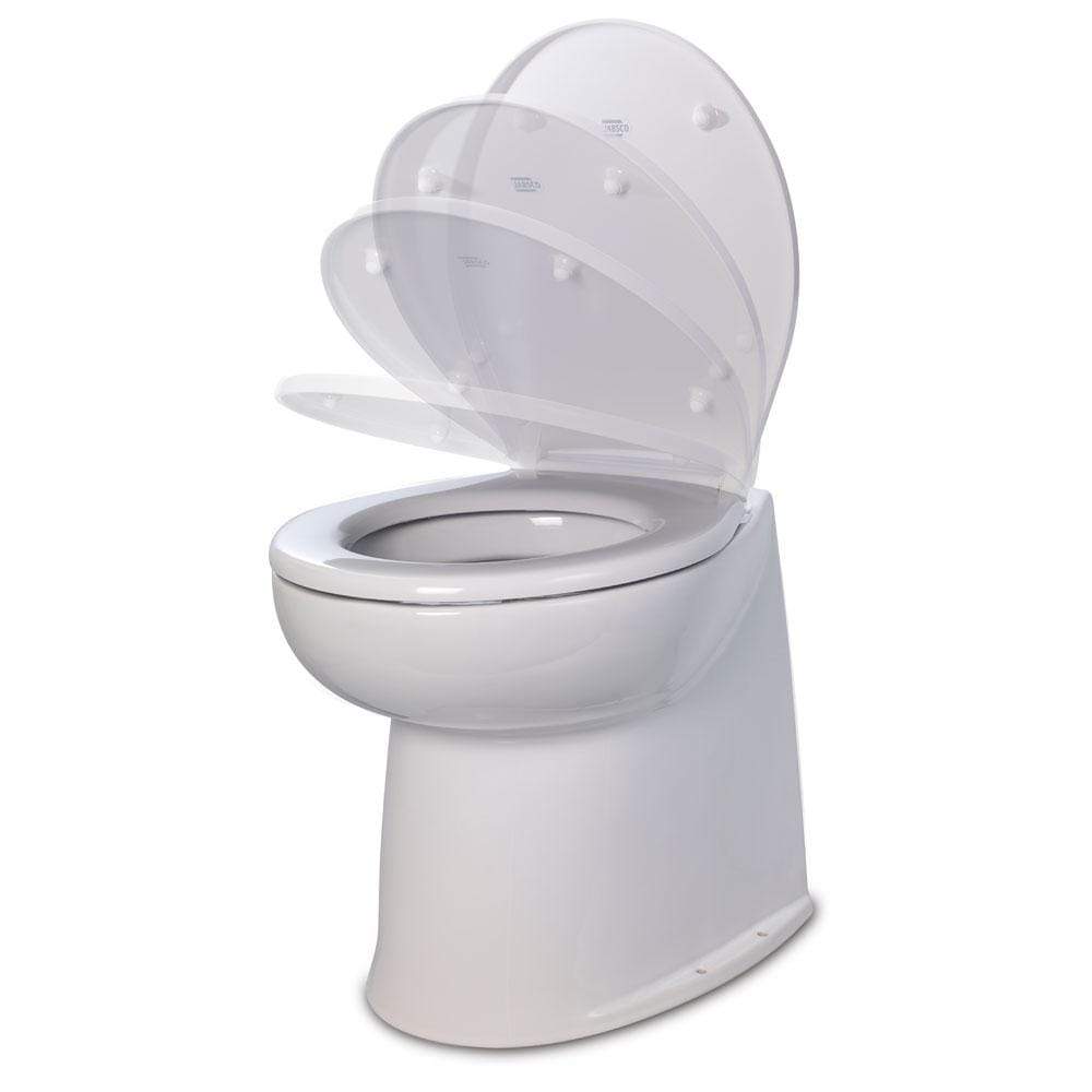 Jabsco Qualifies for Free Shipping Jabsco 17" Deluxe Flush Fresh Water Toilet Soft Close Lid #58040-3024