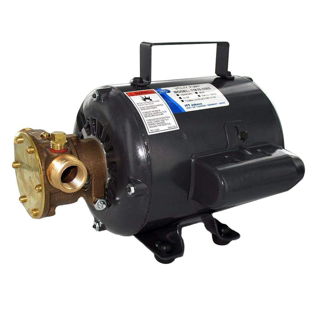 Jabsco Qualifies for Free Shipping Jabsco Bronze AC Motor Pump Unit 115v #11810-0003