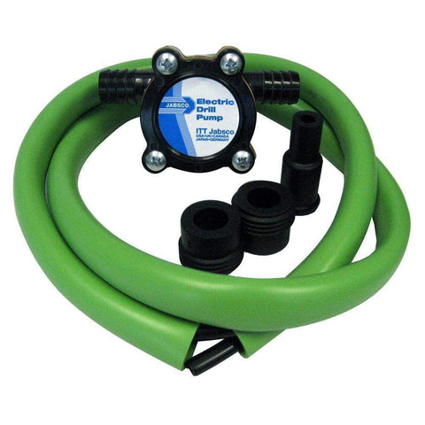 Jabsco Drill Pump Kit with Hose #17215-0000
