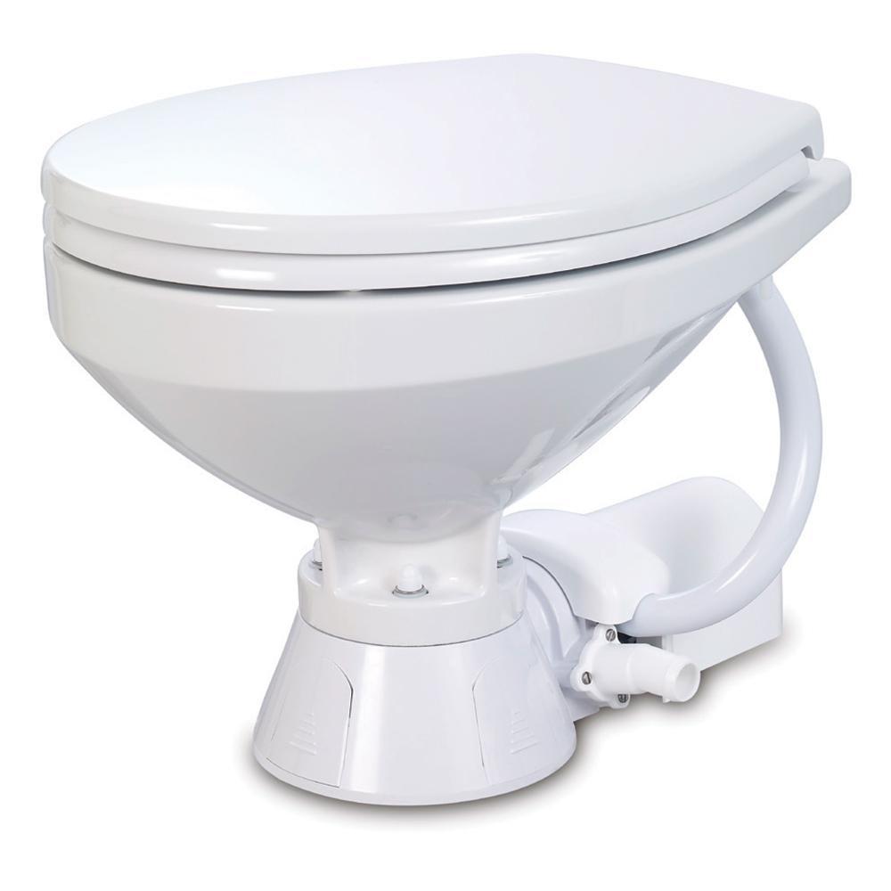 Jabsco Qualifies for Free Shipping Jabsco Electric Marine Toilet Regular Bowl Soft Close Lid #37010-4194