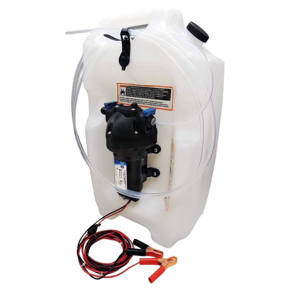 Jabsco Qualifies for Free Shipping Jabsco Flat Tank Oil Changer System 3-1/2 Gallon Tank 12v #17860-2012