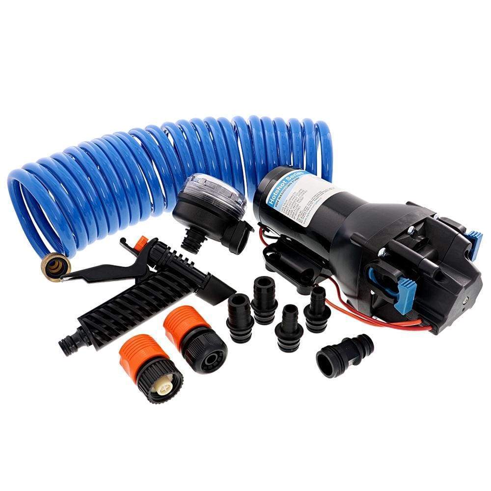 Jabsco Qualifies for Free Shipping Jabsco Hotshot Hd4 HD Washdown Pump W/ 25' Hosecoil #Q401J-118N-4A