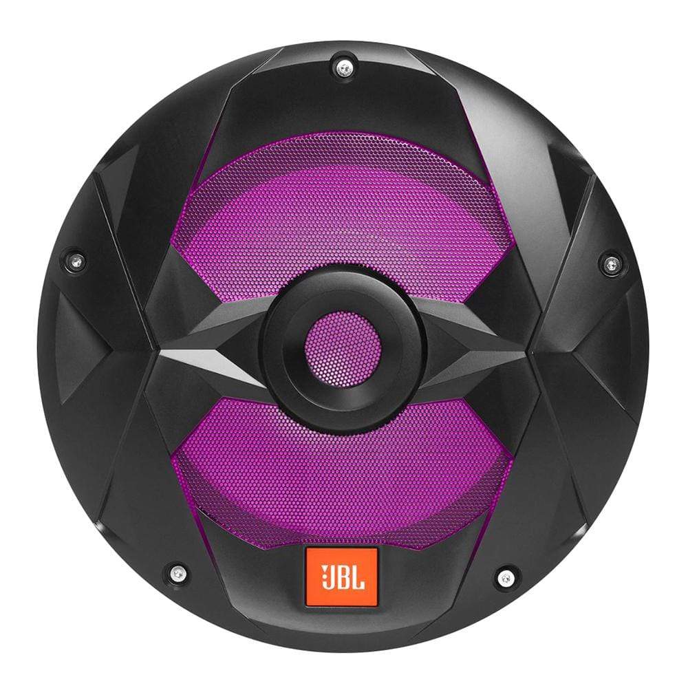 JBL 10" 750w Subwoofer RGB Illuminated Black Grill #JBLMS10LB
