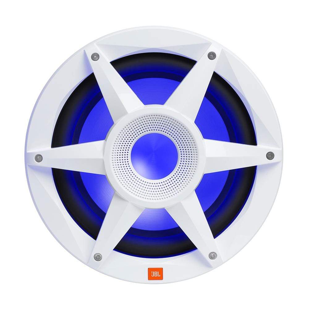 JBL Audio Qualifies for Free Shipping JBL 10" Marine RGB Passive Subwoofer White Stadium #STADIUMMW1000AM