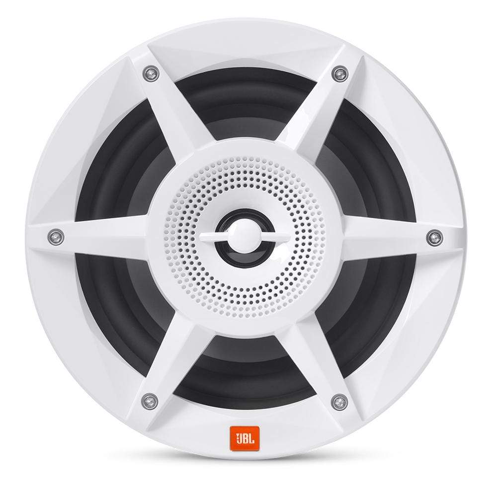 JBL Audio Qualifies for Free Shipping JBL 8" Coaxial RGB Marine Speakers White Stadium #STADIUMMW8030AM