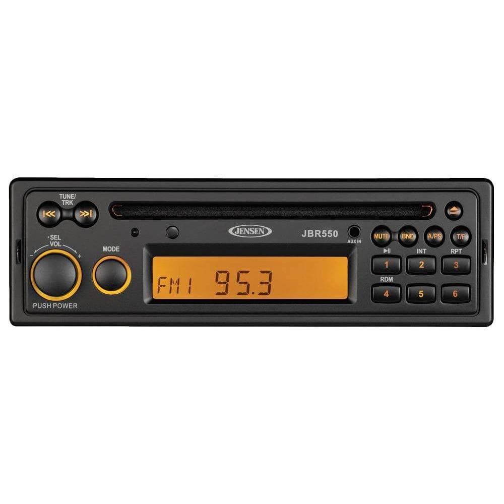 Jensen Qualifies for Free Shipping Jensen JBR550 AM/FM/CD Bluetooth Stereo #JBR550