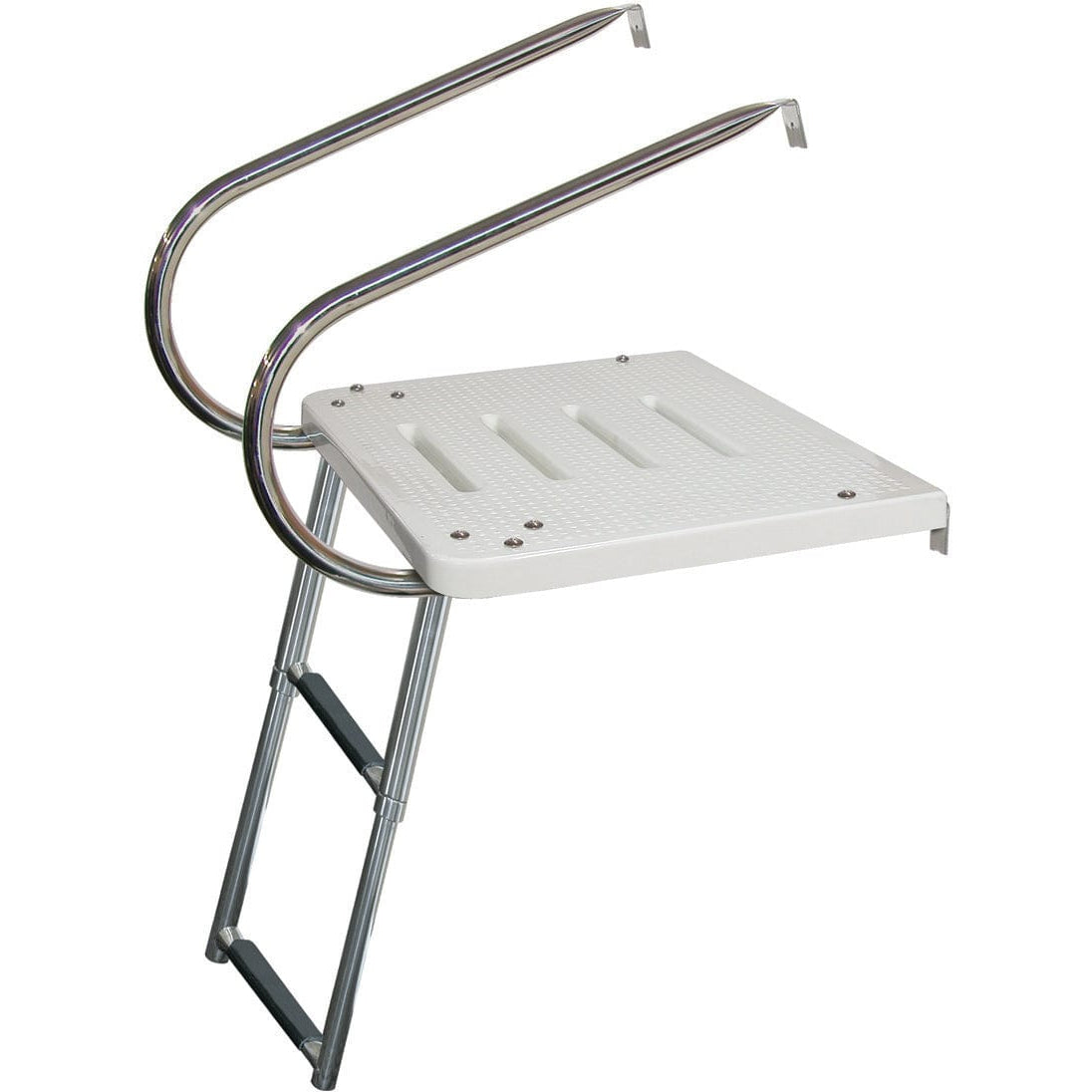 JIF Marine Products Qualifies for Free Shipping JIF Marine 4-Step Inboard/Outboard Transom Deck #EKT5