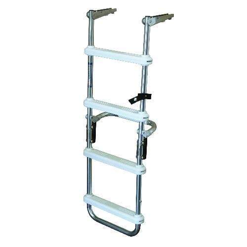 JIF Marine Products Not Qualified for Free Shipping JIF Marine Products Ladder 4-Step Deck Folding #DUG