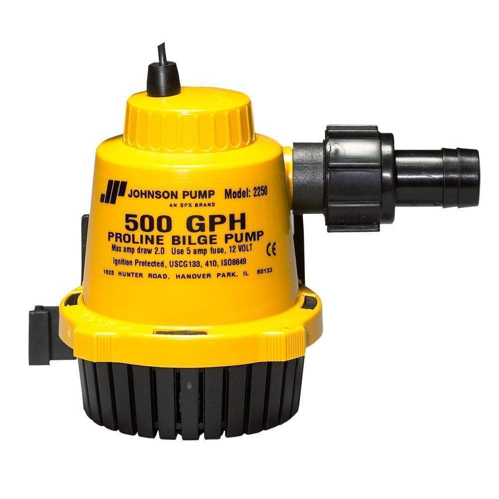 Johnson Pump Qualifies for Free Shipping Johnson Pump 500 GPH Bilge Pump 22502