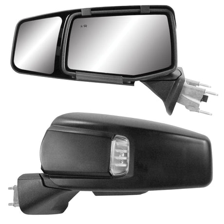 K-Source Qualifies for Free Shipping K-Source Snap & Zap Custom Fit Towing Mirror Silverado/Sierra 1500 19+ Pr #80930