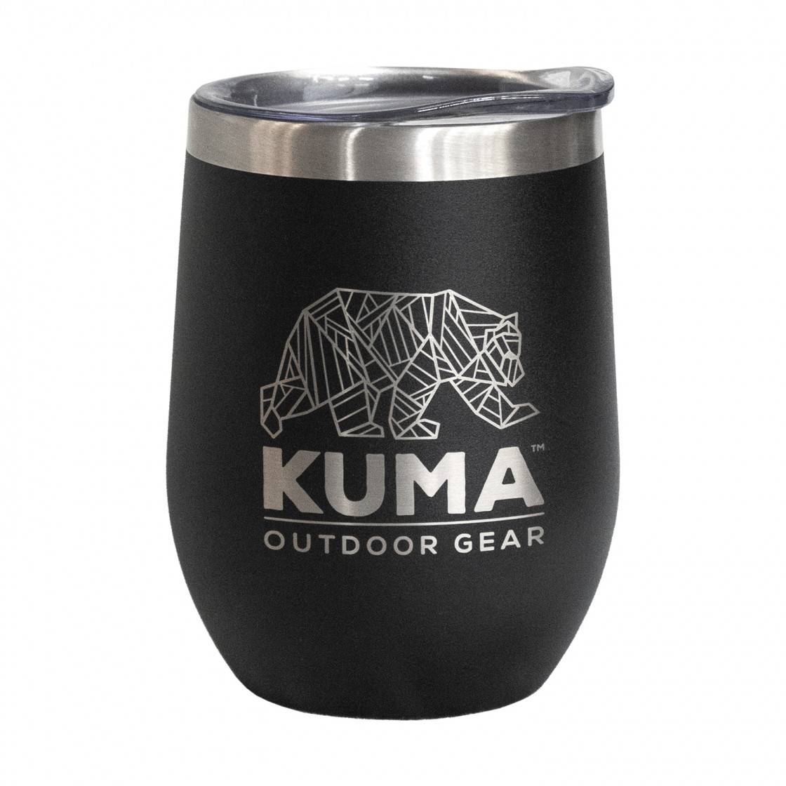 Kuma Outdoor Gear Qualifies for Free Shipping Kuma Outdoor Gear Wine Tumbler 12 oz Black #KM-WT-BB