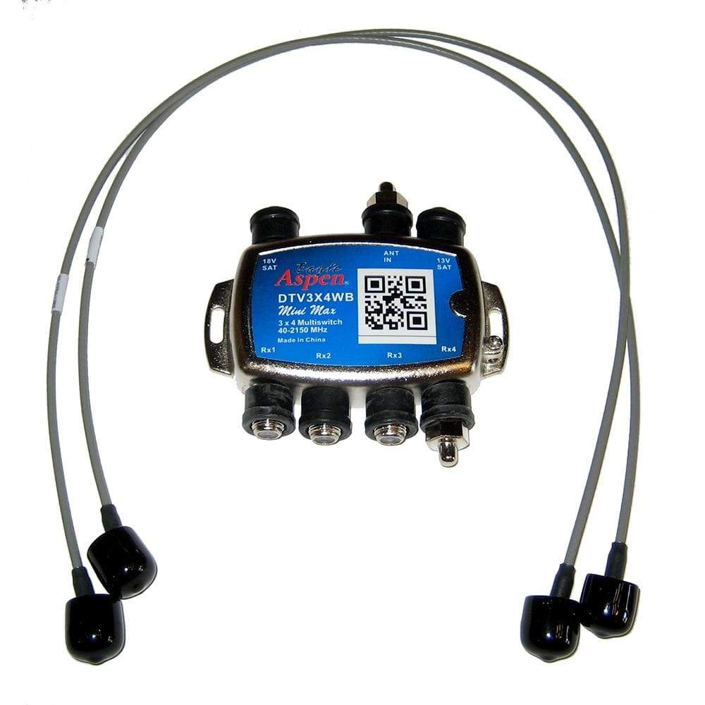 KVH Industries Qualifies for Free Shipping KVH 3x4 Multiswitch Kit #72-0676