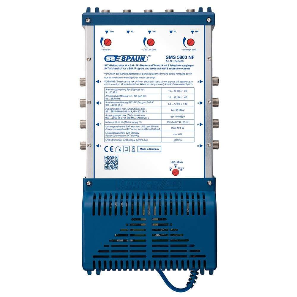 KVH Industries Qualifies for Free Shipping KVH 8 Output Multiswitch #19-0869-02