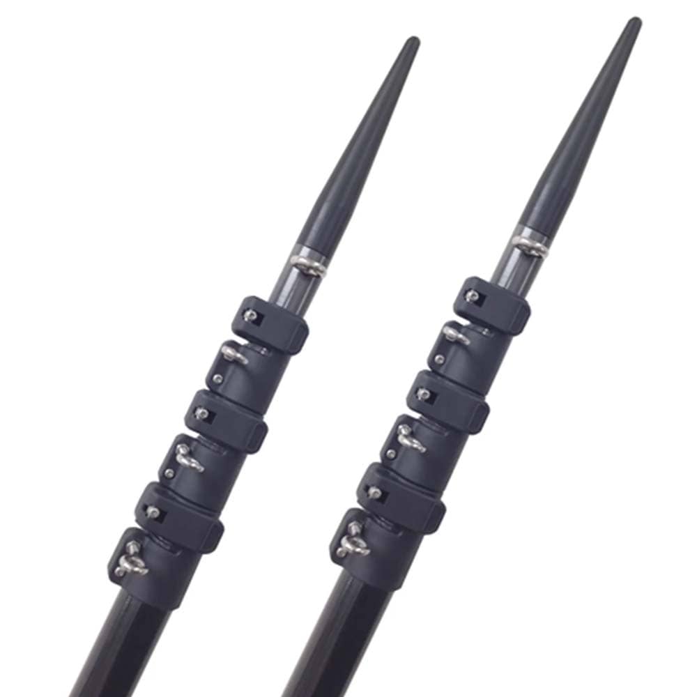 Lee's Tackle Inc. Qualifies for Free Shipping Lee's 16' Telescopic Carbon Fiber Outrigger Poles Sleeved #TC3916-9004