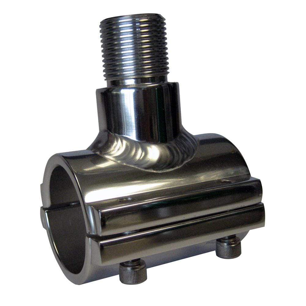 Lee's Tackle Inc. Qualifies for Free Shipping Lee's Clamp-On Antenna Mount Silver Pipe Size #4 Horizontal #AT5104