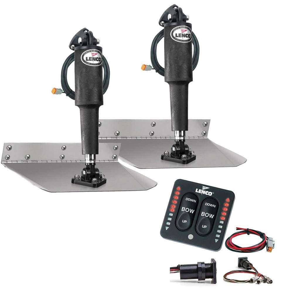 Lenco Marine Qualifies for Free Shipping Lenco 9" x 12" Trim Tab Kit with Indicator Switch #15108-103