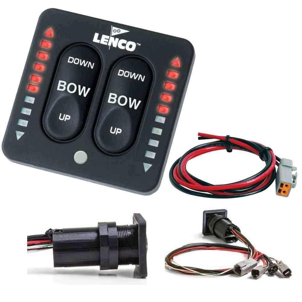 Lenco Marine Qualifies for Free Shipping Lenco LED Indicator Integrated Switch Kit Single Actuator #15170-001