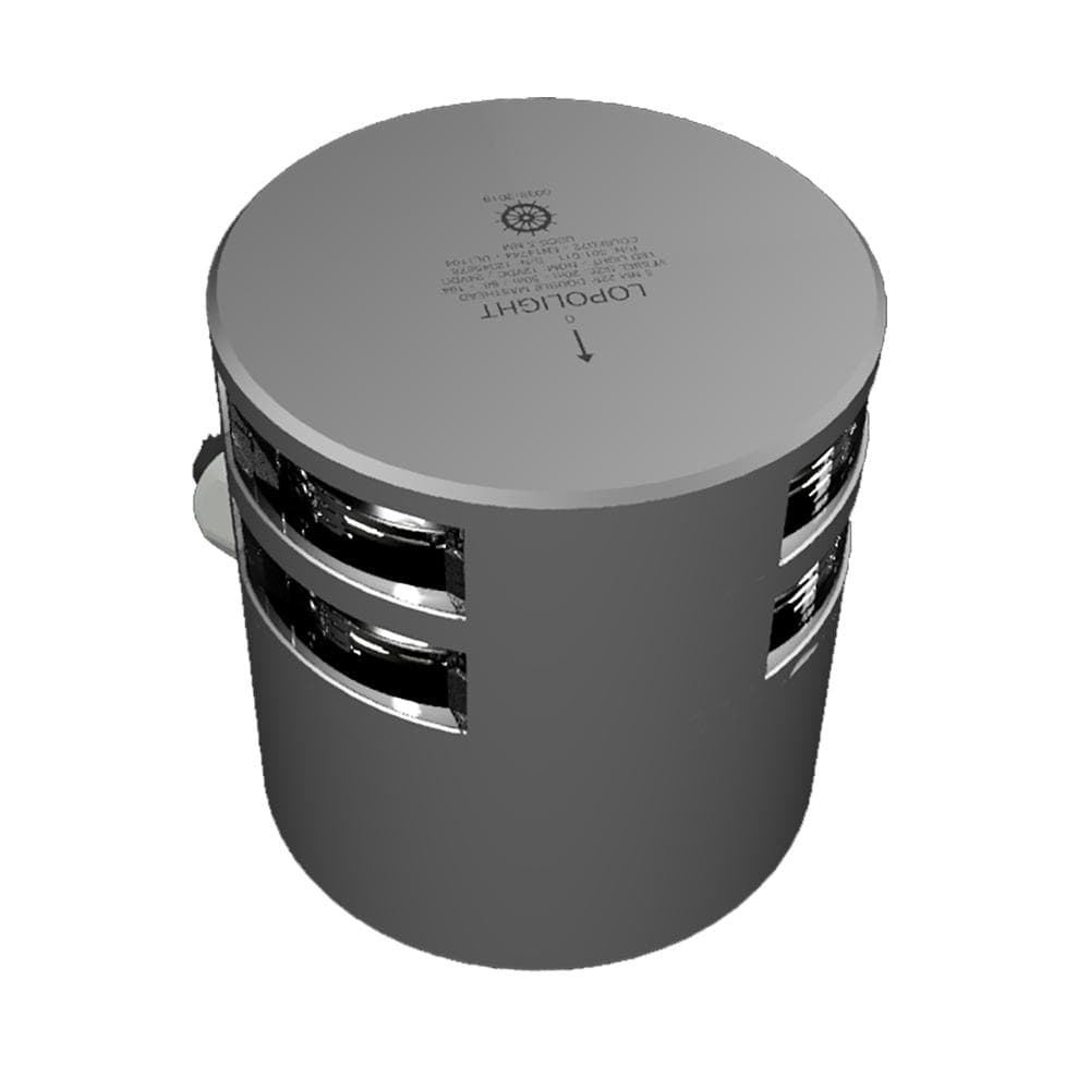 Lopolight Qualifies for Free Shipping Lopolight Double Masthead Light 5nm Silver Housing #301-011KLST