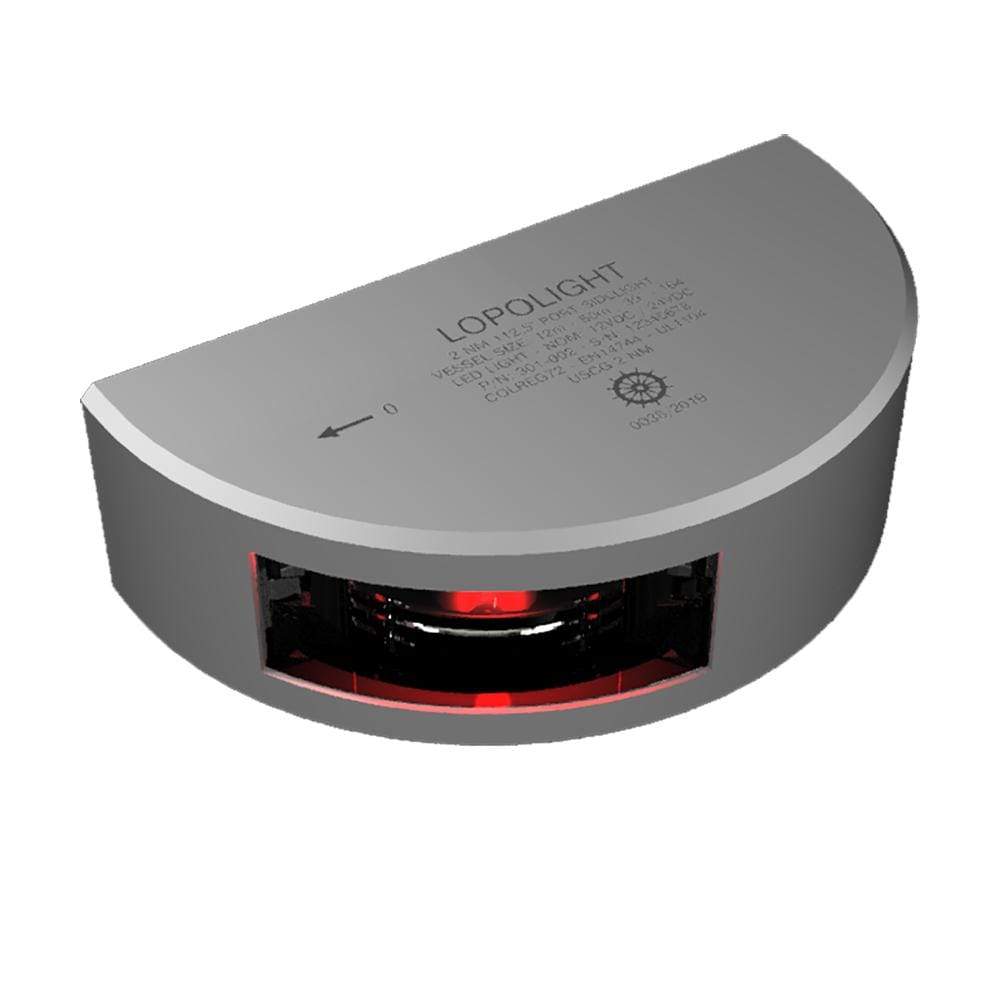 Lopolight Qualifies for Free Shipping Lopolight Red Port Sidelight with 6m Cable 2nm #301-002-6M