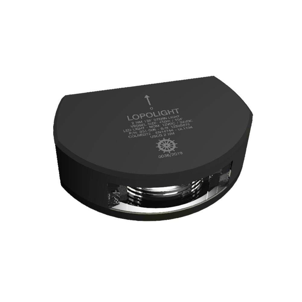 Lopolight Qualifies for Free Shipping Lopolight Stern Light 2nm Black Housing #301-006-B