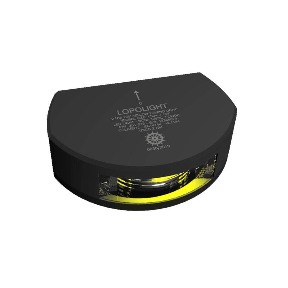 Lopolight Stern Towing Light 2nm Black Housing #201-013V-B