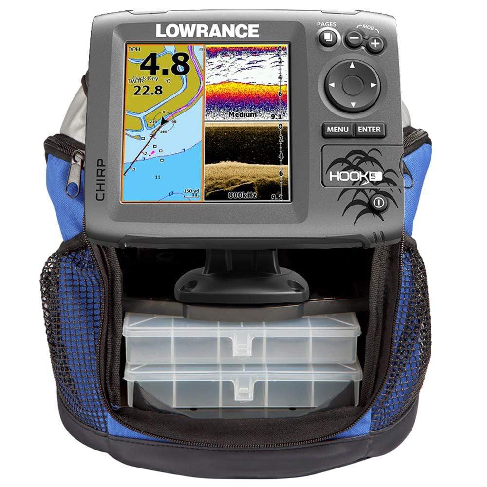 Lowrance Qualifies for Free Shipping Lowrance Hook-5 Combo Ice Machine PPP-18i #000-12654-001