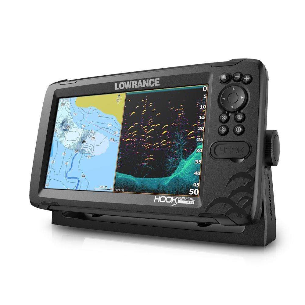 Lowrance Qualifies for Free Shipping Lowrance HOOK Reveal 9 50/200kHz C-Map Contour+ #000-15852-001